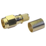 Telegärtner 100027632 SMA Connector Straight Plug 50 Ω 1 piece 18 GHz