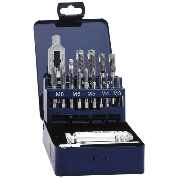 Eventus Exact 20331 Tapping Head Set 16-Piece Metric HSS Right-Hand