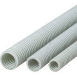 Heidemann 13467 Flexible Conduit 25m Flame-Resistant Black Polyolefin