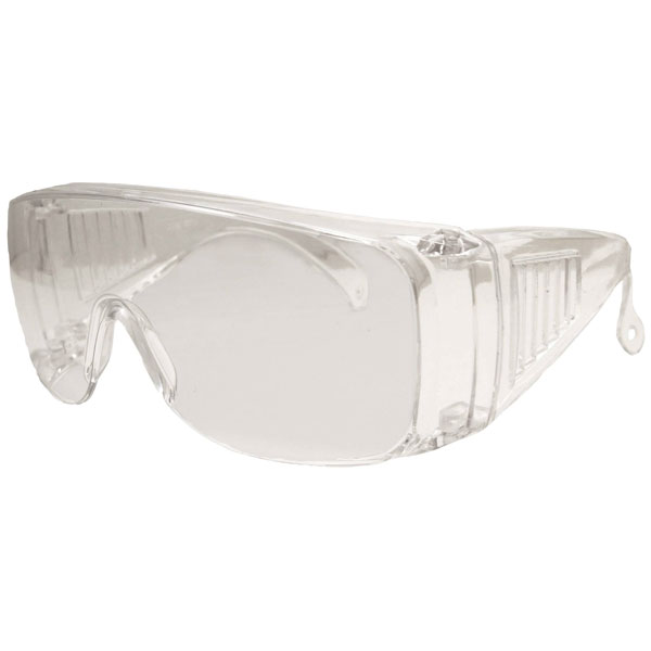 L+D 2672 Clear Safety Glasses Transparent EN 166-1 Compliant