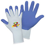 Leipold Doehle Picco 14911 Children's Garden Gloves Nylon Light Blue