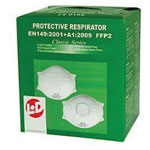 Leipold Doehle 26182 Dust Mask FFP2 No Valve 20 Pcs EN 149 Certified