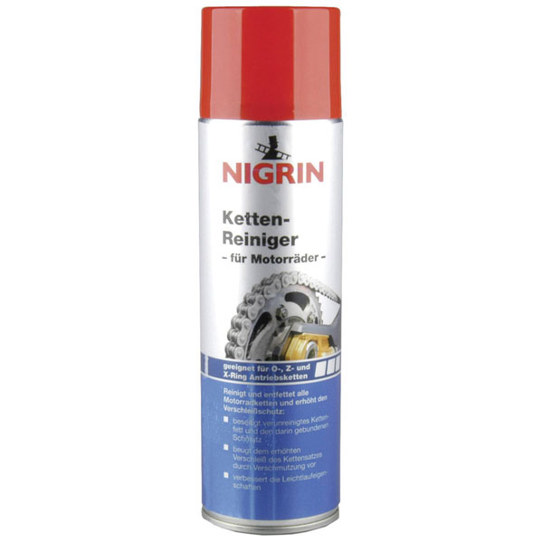 NIGRIN 73889 Chain Cleaner 500ml, Maintains Motorcycle Drive Chains