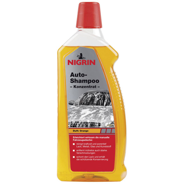 NIGRIN 73920 Car Shampoo 1L Powerful, Gentle, Protects Paint & Sur...