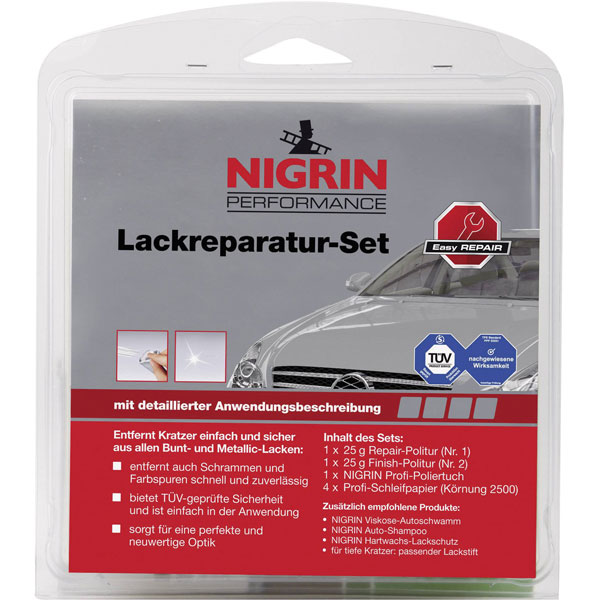 Nigrin 73912 Paint Repair Kit: Fix Scratches on Metal and Metallic...