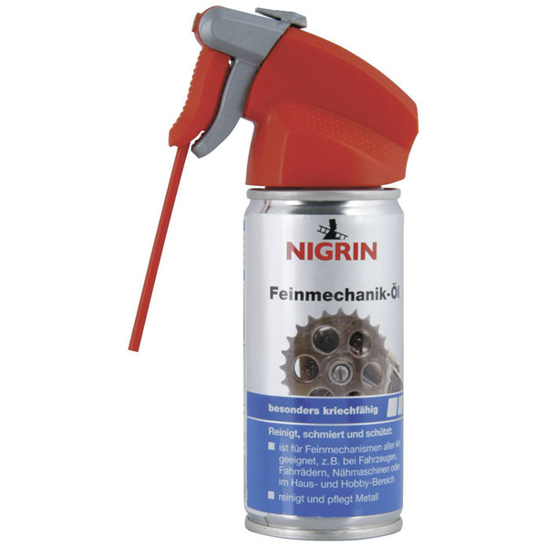 Nigrin 72253 Precision Mechanics Oil 100ml Cleans, Lubricates, Pro...