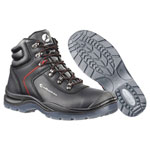 Albatros 631330-42 Safety Boots S3 Size EU 42 BlaC.K/Yellow 1 Pair