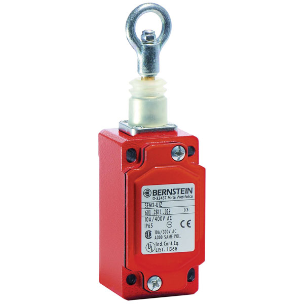 Bernstein 6012811029 SEM2-U1Z Pull Cord Switch 240V 10A IP65 Momentary