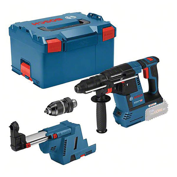 Bosch 061191000K Professional Cordless Hammer Drill SDS+ 18V Dust ...