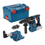Bosch 061191000K Professional Cordless Hammer Drill SDS+ 18V Dust Extract.