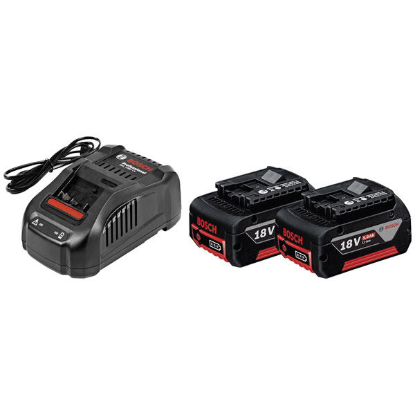 Bosch 1600A00B8J Professional Battery & Charger 18V 5Ah Li-ion 35m...
