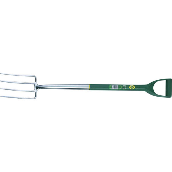 C.K G5141 Hand Fork D-Grip Stainless Steel Blade Steel Core Shaft