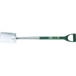 C.K G5140 Spade D-grip Stainless Steel Blade Strong Plastic Shaft