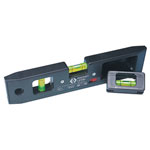 C.K T3482 Torpedo Level 21cm Tough ABS V-Groove Magnetic Base