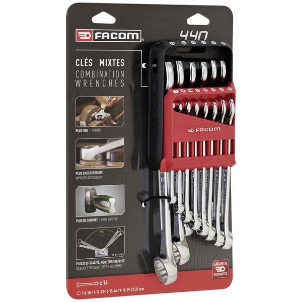Click to view product details and reviews for Facom 440jp14pb Crowfoot Wrench Set 14 Piece 7 24mm Ogv 12 Profile.