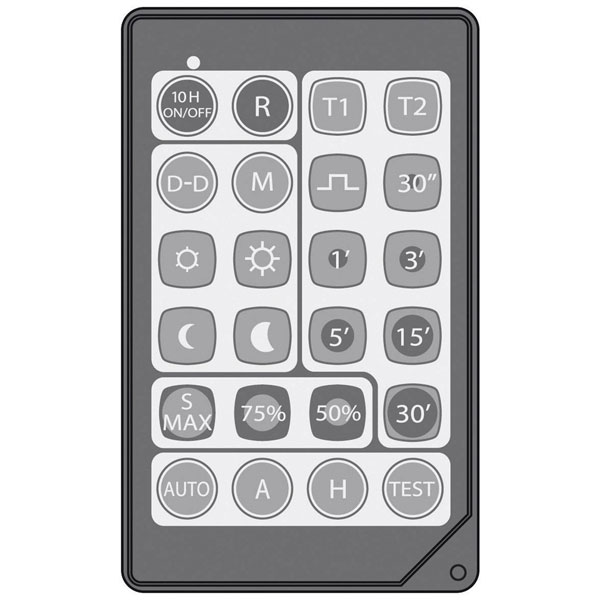 Grothe 94538 Remote Control For Infrared Motion Detector 552995
