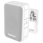 Honeywell DW311S Chime Wired Bell 6V 80dBa White/Grey Optically Suitable