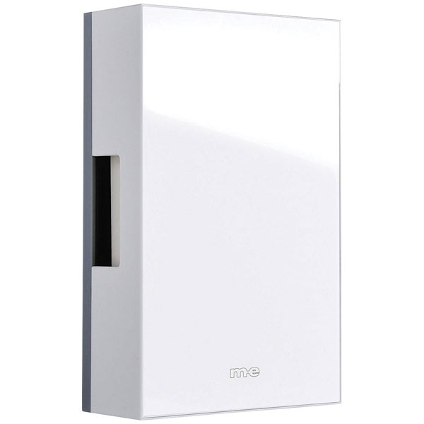 m-e 41028 Chime Classic Two-Tone Gong 8V 83dBa High Gloss White