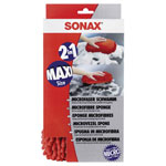 Sonax 428100 Microfibre Sponge Absorbent Dual-Sided Gentle Cleaning