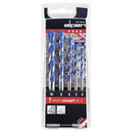 Alpen 25700005100 Granite Drill Bit Set 5-Piece For Granite & Marble