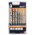 Alpen 600114100 Wood Twist Drill Set 5-Piece Heat Resistant 600°C