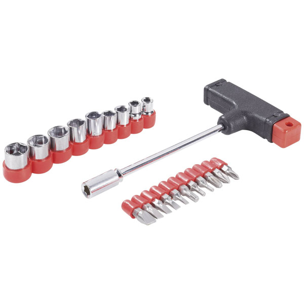Brüder Mannesmann M 148-KOMBI Workshop Bit Screwdriver 1/4" Durable