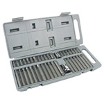 Brüder Mannesmann M 297-33 33piece Bit Set Hole-in-Star Allen Tri-Wing