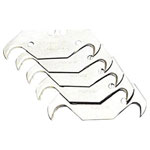 Brüder Mannesmann M 619-KL Hook Blades 5 Pack Durable Cutting Tools