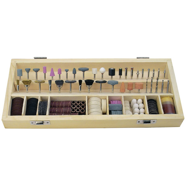 Brüder Mannesmann M92568 200-Piece Cutter Kit 3.2mm Shank Diameter Set