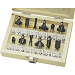 Brüder Mannesmann M545-012 Milling Set Carbide Metal Shank 8mm