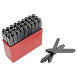 Brüder Mannesmann Chisels & Punches Letter stamp set 632547
