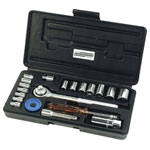 Brüder Mannesmann M 2045-SL Bit Set Metric 3/8 61-Piece Quality Tool