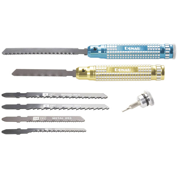 Donau M208 Electronic Saw Handle 175mm Aluminium Grip 8pieces Set