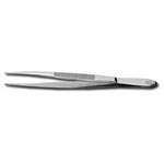 Donau PZ8 Tweezers Precision Blunt Curved 160mm