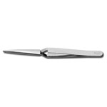 Donau PZ5 Soldering Tweezers 160mm Curved Pointed Fine Grooves