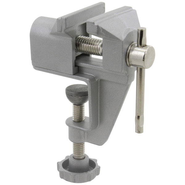 Donau 11-3 Small Aluminium Bench Vice Jaw Width 40mm Span 30mm