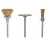 Donau 1671 Elektronik Brass Brushes 3pieces Medium Shank 2.35mm