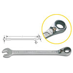 Hazet 606-19 Ratcheting Crowfoot Wrench 19mm 72 Teeth Chrome-Plated