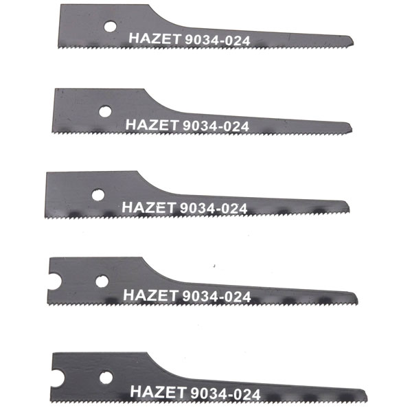Hazet 9034P-024/5 Jigsaw Blade Set 5 pieces Durable Precision Cutting