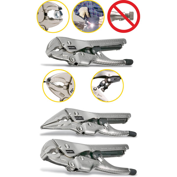 Click to view product details and reviews for Hazet 755 10a Automatic Gripper One Handed Variable Clamping Anti.