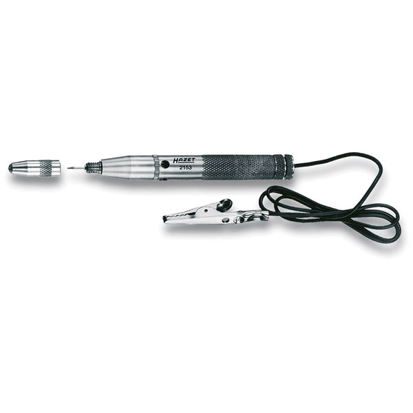Hazet 2153 Series Car Lighting Tester 6-24V Tip Alligator Clips