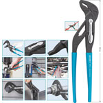 Hazet 760-2 Pipe Wrench 260mm Quick-Lever Ergonomic Anti-Corrosion
