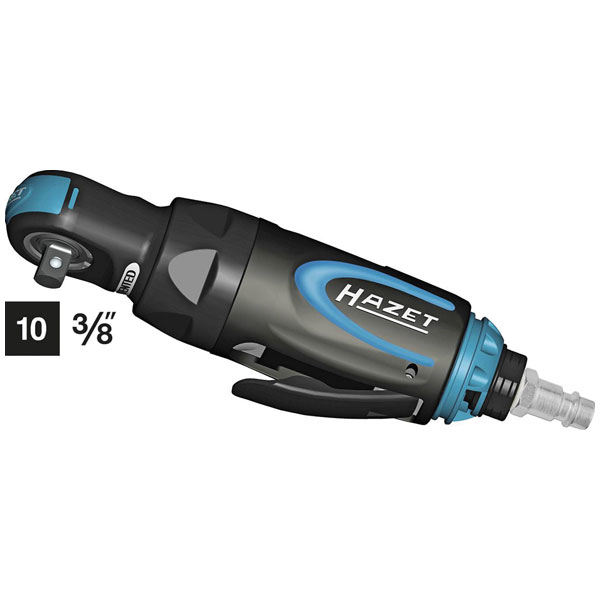 Hazet 9021P-2 Ratchet 3/8" Pneumatic 360° Air Output 54Nm Torque