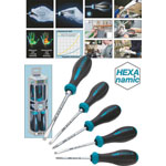 Hazet 810/6VDE Screwdriver Set 6-piece Slot/Phillips VDE 220-250V