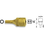 Hazet 8802-T40 Star Socket Bit T40 3/8 Precise Durable Tool