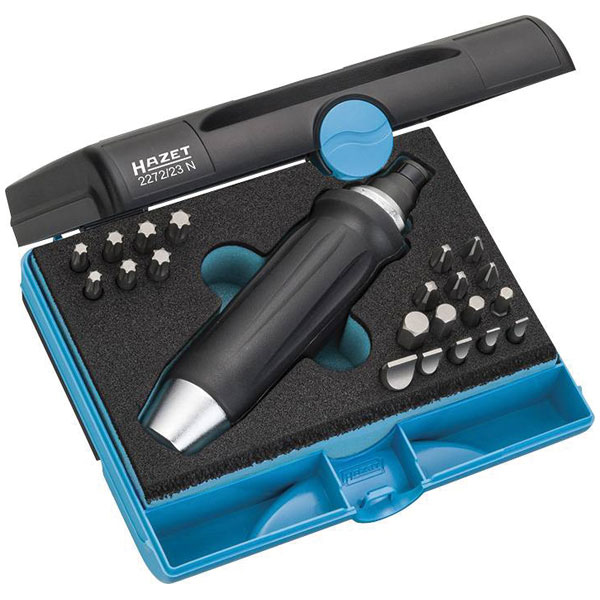 Hazet 2272/23N Impact Screwdriver Set 23-Piece Manual Operation