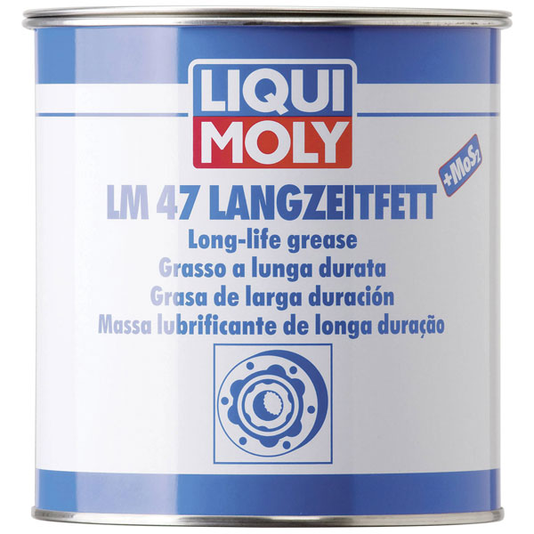 Liqui Moly 3530 LM 47 Grease 1kg High-Performance MoS2 -30 to +130°C
