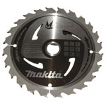 Makita B-32007 M-FORCE Circular Saw Blade 165x20mm 24Cogs Fast Durable