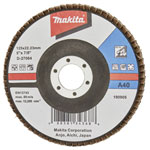 Makita D-27109 Flap Disc 125mm 1 piece For Structural Steel & Wood
