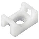 PB Fastener TM 48 Screw Fixing Cable Mount Ecru 11mm Max Bundle Dia